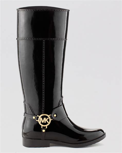 michael kors rain boots tall|Michael Kors women rain boots.